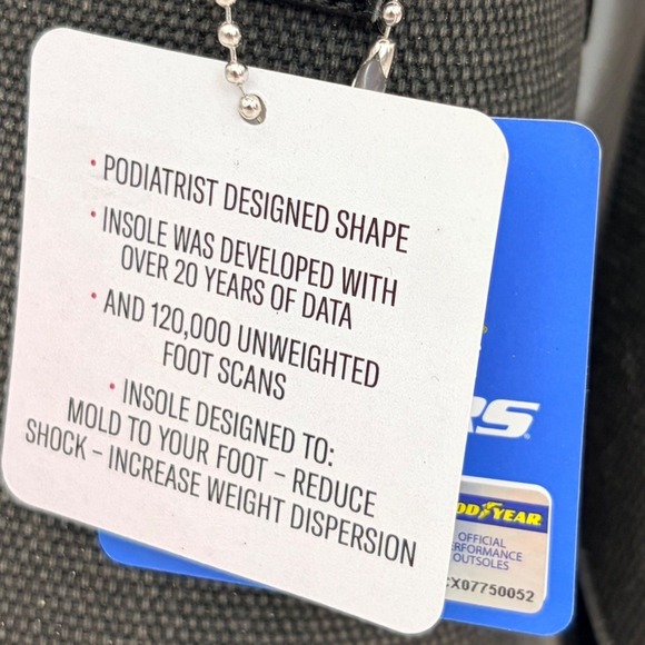 Skechers GO GOLF Arch Fit Walk Mens 11.5 Charcoal Black Slip On Shoes NWOB - Picture 10 of 13